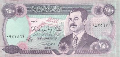 Irak 1994-95. 50D, 100D, 250D teljes sor! T:I