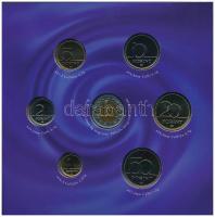 2007. 1Ft-100Ft (8xklf) forgalmi sor, benne 50Ft "50 éves a Római Szerződés" T:PP Adamo FO...