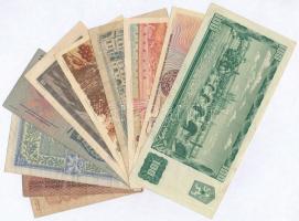 Csehszlovákia 1919-1987. 10db klf vegyes bankjegy T:III
Czechoslovakia 1919-1987. 10pcs of diff ban...
