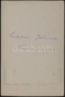 1916 Az SMS Temes matróza, keményhátú fotó Stefan Balas oroszcsíki (Rusze/Ruszcsuk, Bulgária) műterm...