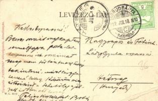 Abrudbánya, Abrud;  Ferenc József tér. W. L. 3210 / Franz Joseph square (EB)