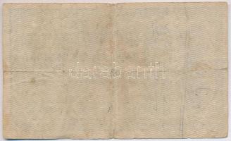 1918. 25K "1126" 2mm, hullámos hátlappal, hamis piros "MAGYARORSZÁG" körbélyegző...