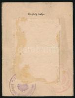 1944 a Légoltalmi Liga igazolványa Dr. Gábor László (1910-1981) építészmérnök részére