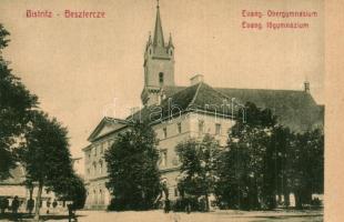 Beszterce, Bistritz, Bistrita; Evangélikus főgimnázium. No. 400. / Evang. Obergymnasium / grammar school