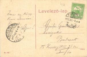 Beszterce, Bistritz, Bistrita; Marktplatz / Fő tér, Zemansky sörcsarnok, Carl Lebkuchner, Nyitray Jó...