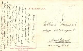 Bánffyhunyad, Huedin; Kalotaszegi Takarékpénztár, Gyógyszertár, Csoma Sándor üzlete. W. L. Bp. 356. ...