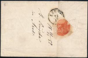 3kr + (damaged) 3kr HP I pair on cover "ARAD" - "PESTH" 3kr + (sérült) 3kr HP I ...
