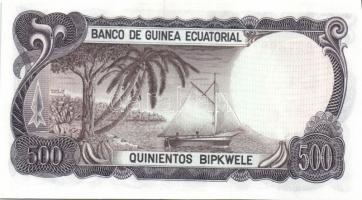 Egyenlítői Guinea 1979. 100B, 500B, 1000B, 5000B teljes sor! T:I