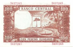 Egyenlítői Guinea 1980. 100P 1000B fny-sal + 500P 5000B fny-sal pár! T:I