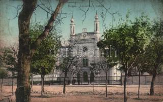 Kassa, Kosice; Izraelita templom, zsinagóga. Nyulászi Béla No. 482. / synagogue (Rb)