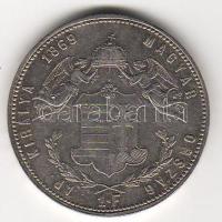 Ungarn, 1869 GyF, 1 Forint, Silber, J.354, Erh.: vz/kiváló