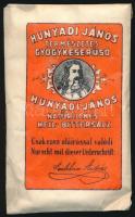 cca 1910 Hunyadi János természetes gyógykeserűsó, bontalan csomag
