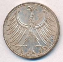 NSZK 1972F 5M Ag T:2 patina 
GFR 1972F 5 Mark Ag C:XF patina