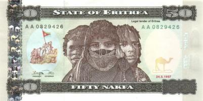 Eritrea 1997. 1N, 5N, 10N, 20N, 50N, 1000N teljes sor! T:I