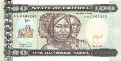 Eritrea 1997. 1N, 5N, 10N, 20N, 50N, 1000N teljes sor! T:I