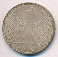 NSZK 1974D 5M Ag T:1-,2 patina
FRG 1974D 5 Mark Ag C:AU,XF patina