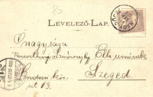 1900 Nagyrőce, Gross-Rauschenbach, Velká Revúca, Revúca; Városház tér, templom, üzlet, Vasútállomás,...