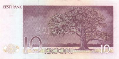 Észtország 1991-92. 1K, 2K, 5K (2x) klf évszámmal, 10K, 25K T:I