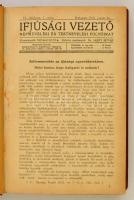 1932 Az Ifjúsági vezető c. folyóirat komplett évfolyama. Foltos egészvászon kötésben