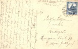 1932 Dorog, sporttelep, Clubház és zenepavilon / Hungarian sport complex. photo