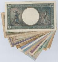 Románia 1920-1999. 14db klf bankjegy T:III,III-
Romania 1920-1999. 14pcs of diff banknotes C:F,VG