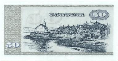 Feröer szigetek 1987. 50K, Sign.Bentsen-Dam T:I