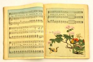 F.M. Bostwick: Kohana San. Tokyo, 1892, T. Hasegawa, 12 sztl. lev. (borítókkal együtt, kettős lapok....