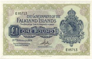 Falkland szigetek 1974.2.20. 1Ł T:I