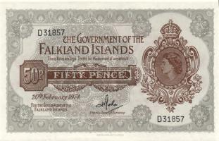 Falkland szigetek 1974.2.20. 50p T:I