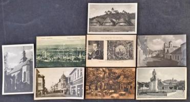20 db RÉGI felvidéki képeslap jobb, érdekes lapokkal; Szomolány, Pelsőc... stb / 20 pre-1945 Slovaki...