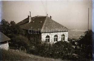 1930 Budapest, 7 db üvegnegatív, 6x9 cm