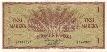 Finnország 1963. 1M (2x) két klf aláírással T:I