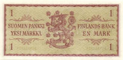 Finnország 1963. 1M (2x) két klf aláírással T:I
