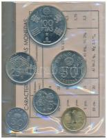 Spanyolország 1980.  50c-100P (6xklf) "Labdarugó VB 1982" 2db klf forgalmi sor, egyik kis ...