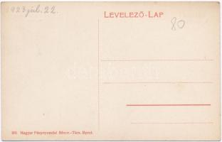 Vácrátót, Gróf Vigyázó kastély részletei. floral