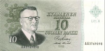 Finnország 1963(Litt.A). 10M T:I