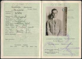 1931 A Magyar Királyság által kiadott fényképes útlevél / Hungarian passport