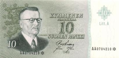 Finnország 1963(Litt.A). 10M "*"-gal T:I