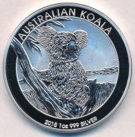 Ausztrália 2015. 1$ Ag Ausztrál koala (1oz/0.999) T:BU Australia 2015. 1 Dollar Ag Australian Koala (1oz/0.999) C:BU