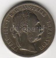 Ausztria 1881 1 Gulden ezüst T: szép