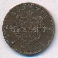 Románia 1879B 2b Cu "I. Károly" T:2,2-
Romania 1879B 2 Bani Cu "Carol I" C:XF,V...