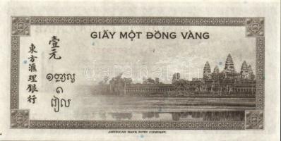 Francia Indokína 1951. 1P "E" T:I