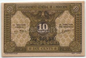 Francia Indokína 1942. 10c T:I
