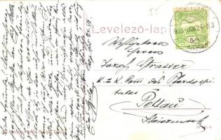 Paripás, Parabuty, Parabuc (Ratkovo); Fő utca, üzlet, szekér. 1987. Kiadja Mergl György / main stree...