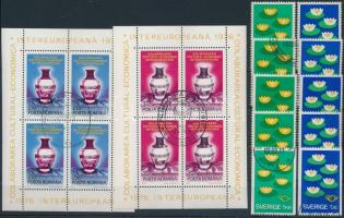 Europe 1975-1977 7 diff set + 3 minisheet + 4 block + 1 value Europa motívum 1975-1977 7 db klf sor ...