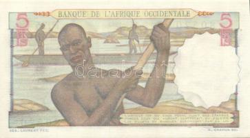 Francia Nyugat-Afrika 1943.8.17. 5Fr T:I