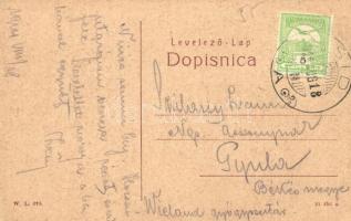 Sid, Emil I. Winterstein üzlete, szekerek. W. L. 075. / street view, shop, carriages (EK)