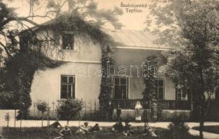 Stubnyafürdő, Stubnianske Teplice; Kertész-lak, kiadja Leop. Tomaschoff / villa (EK)