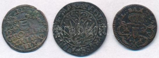 Porosz Hercegség 1545. 1Gr Ag "Brandenburgi Albert" (1,93g) + Lengyel Királyság 1583. 3Gr ...