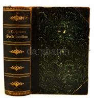 Rieman, Hugo: Musik-Lexikon. Leipzig. 1900. Max Hesse. Félbőr kötésben. / in half linen binding